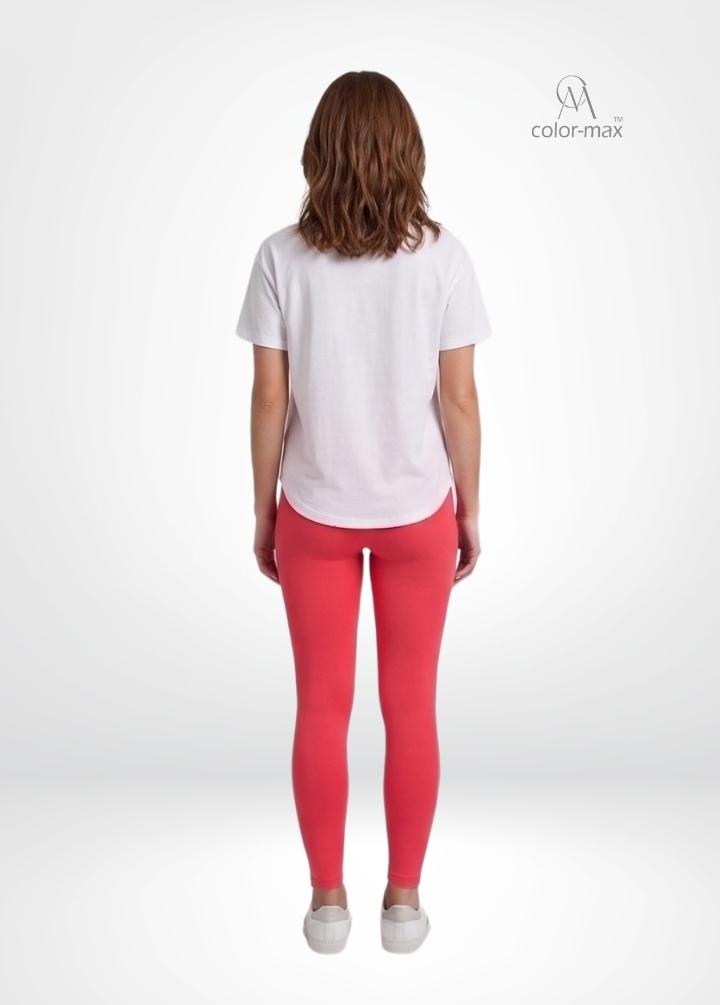 CARROT - Premium Cotton Lycra Ankle Leggings - Hover
